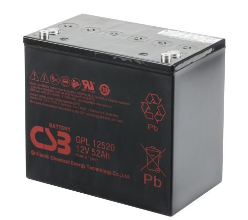 Аккумуляторная батарея CSB GPL12520 — изображение 2