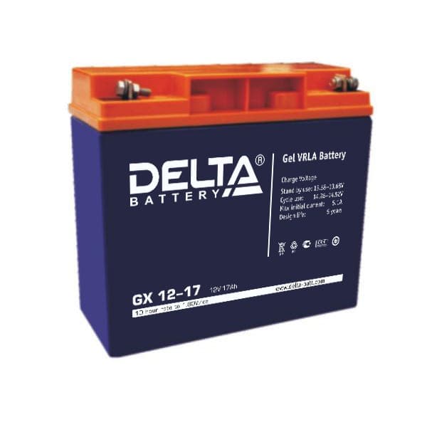 Аккумуляторная батарея Delta GX 12-17 — изображение 2