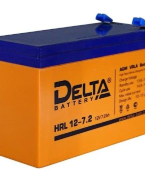 Аккумуляторная батарея Delta HRL 12-7.2