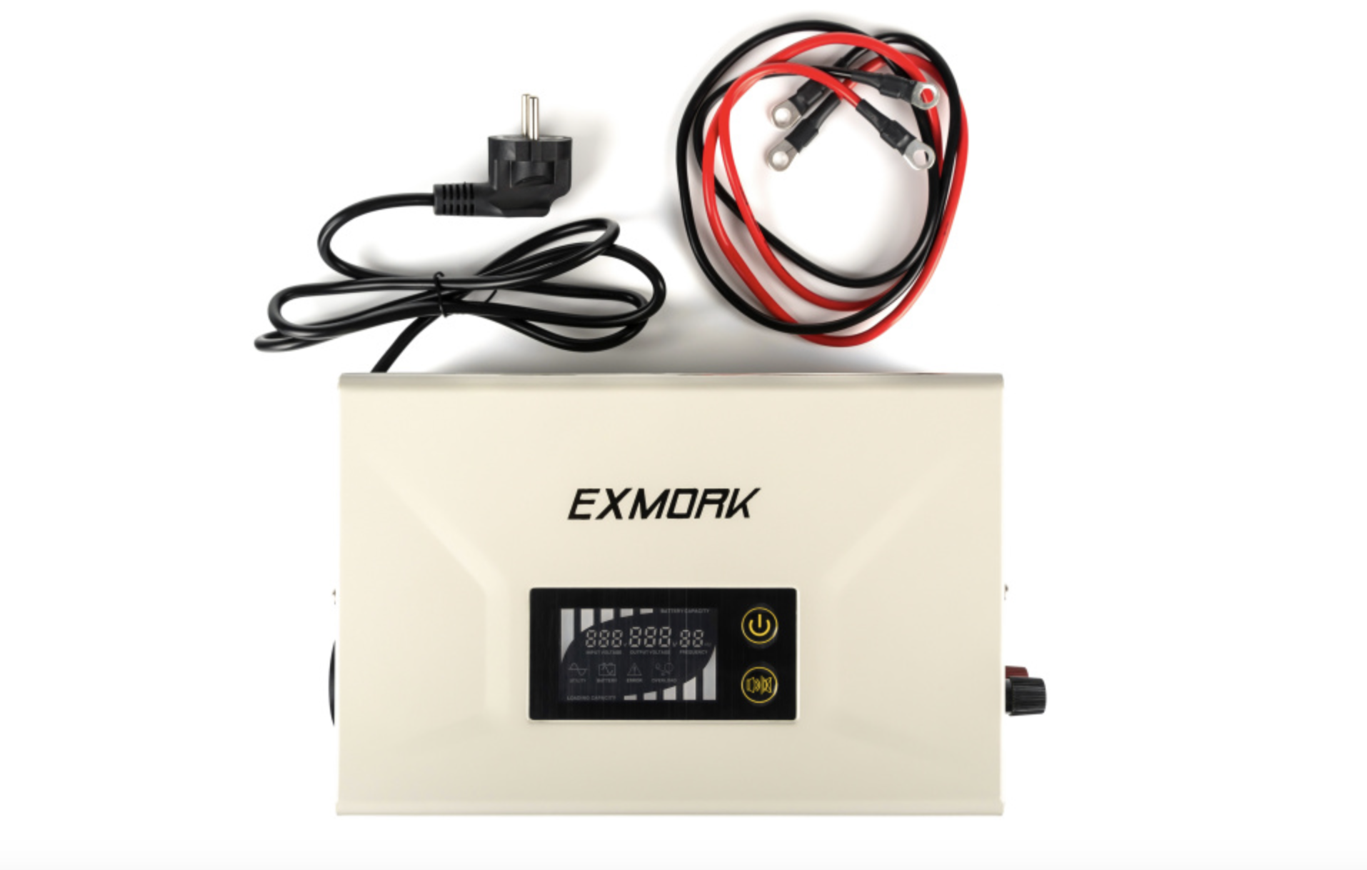 ИБП для котла Exmork NB-500 ВА/300 Вт / Интерактивный ИБП для котла, циркуляционного насоса / чистый синус — изображение 6