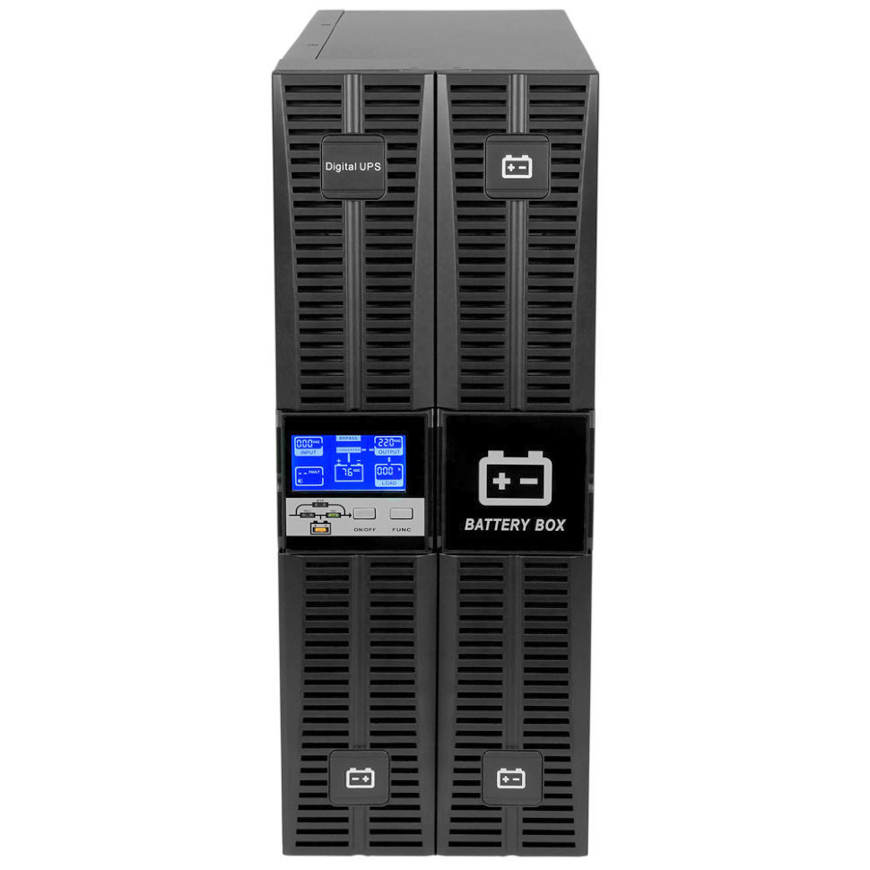 ИБП HIDEN EXPERT UDC92010S-RT, встроенные акб в корпусе (9А/ч х 16шт),10 kVA/10 kW (PF=1) — изображение 4
