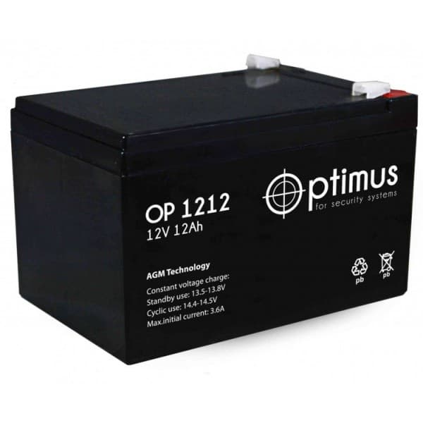 Аккумуляторная батарея Optimus OP 1212 — изображение 2