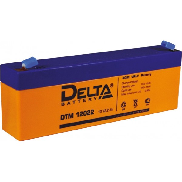 Аккумуляторная батарея Delta DTM 12022 — изображение 2