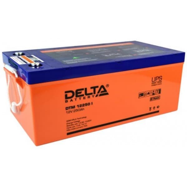 Аккумуляторная батарея Delta DTM 12250 I — изображение 2