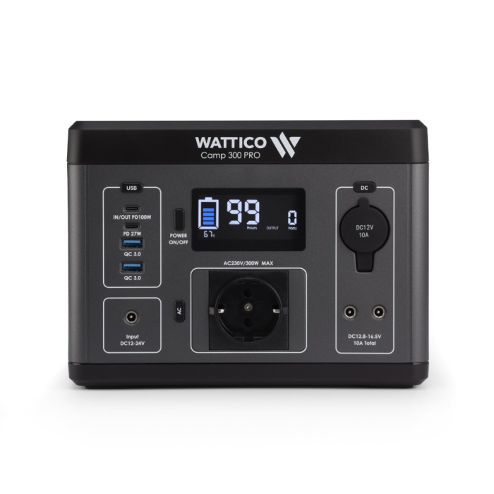 Портативная электростанция Wattico camp 300 lite