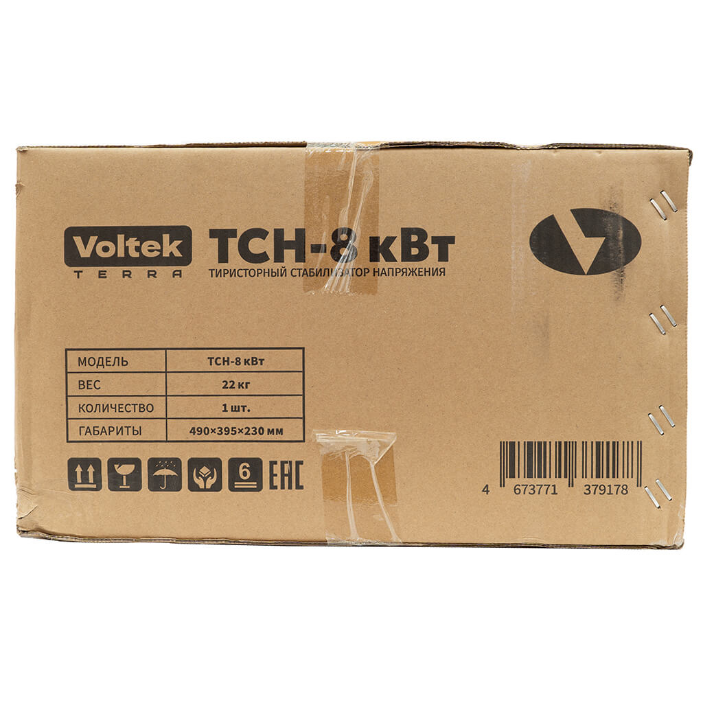 Стабилизатор напряжения Voltek ТСН-8кВт — изображение 15