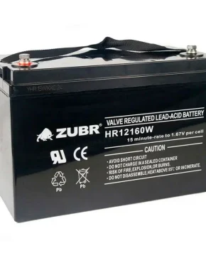 Аккумуляторная батарея для ИБП ZUBR HR12-160W 12V45Ah