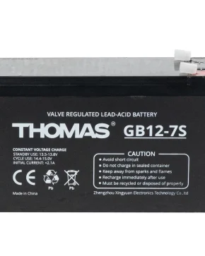Аккумуляторная батарея для ИБП Thomas GB12-7S 12V7Ah