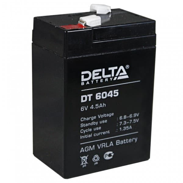 Аккумуляторная батарея Delta DT 6045 — изображение 2