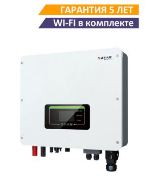 Гибридный солнечный инвертор SOFAR HYD 3000-EP