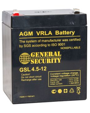 Аккумуляторная батарея General Security GSL4.5-12