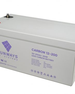Аккумуляторная батарея SUNWAYS CARBON 12-200