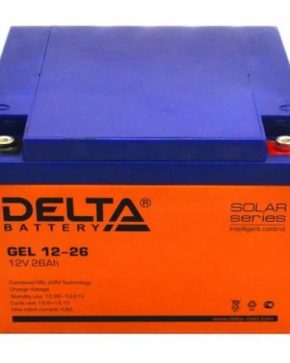 Аккумуляторная батарея Delta GEL 12-26