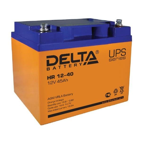Аккумуляторная батарея Delta HR 12-40 — изображение 2