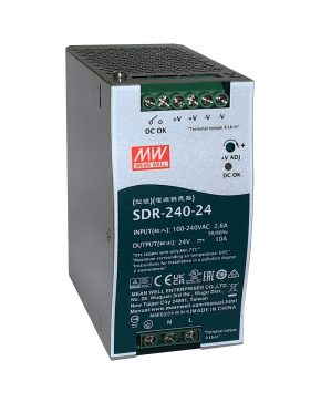 SDR-240-24 источник питания АC/DC, 230В/24В