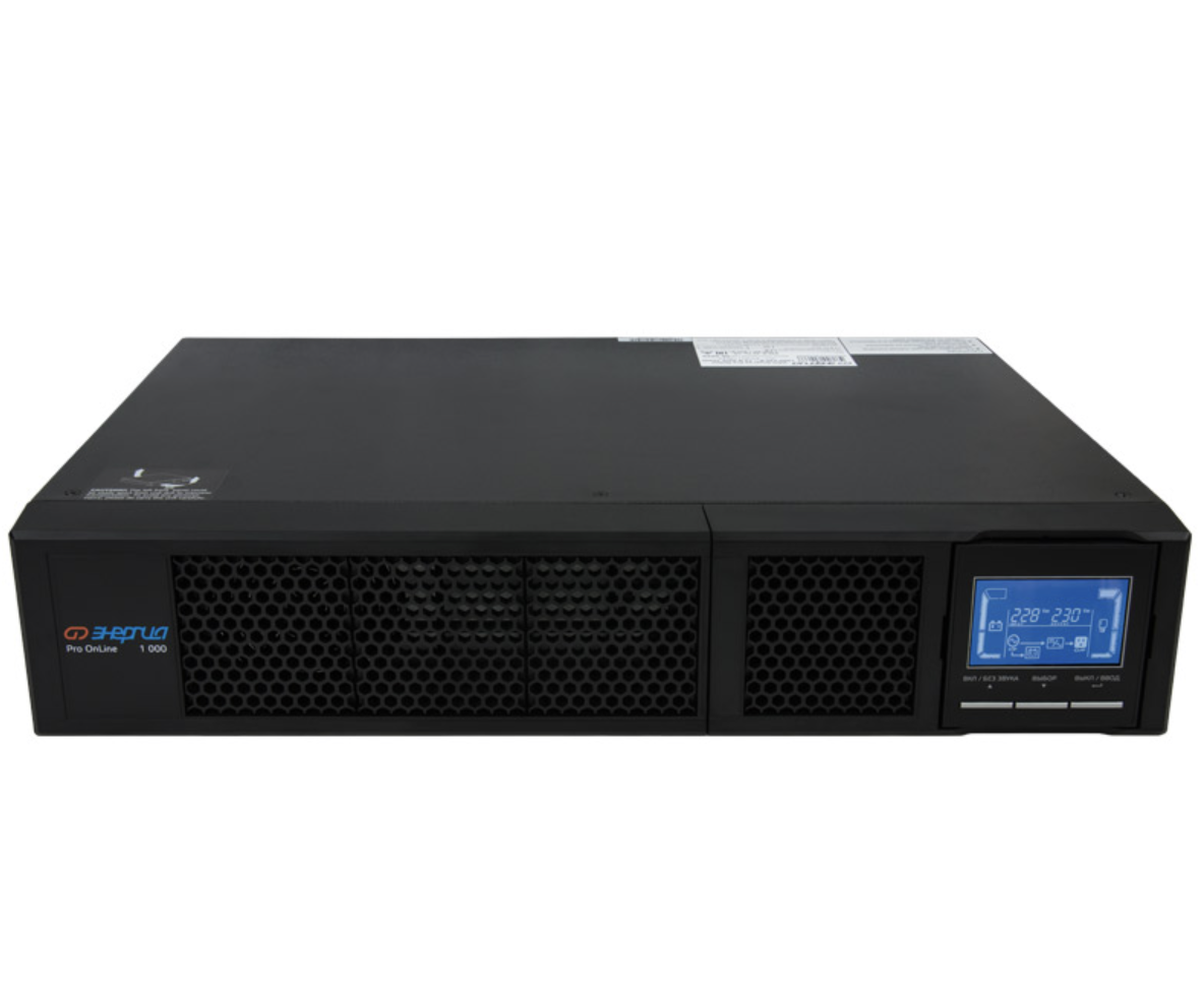 ИБП Энергия Pro OnLine Rack Tower 1000 ( 1000 ВА / 800 Вт) / 230В -12В — изображение 5