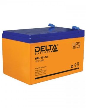 Аккумуляторная батарея Delta HRL 12-12