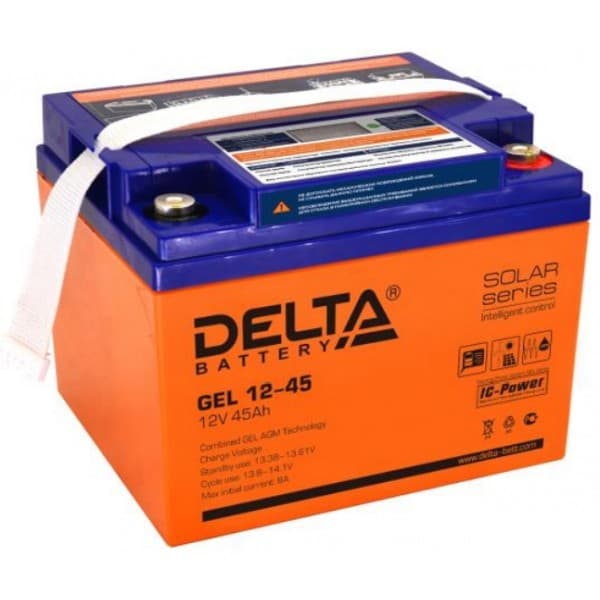 Аккумуляторная батарея Delta GEL 12-45 — изображение 2
