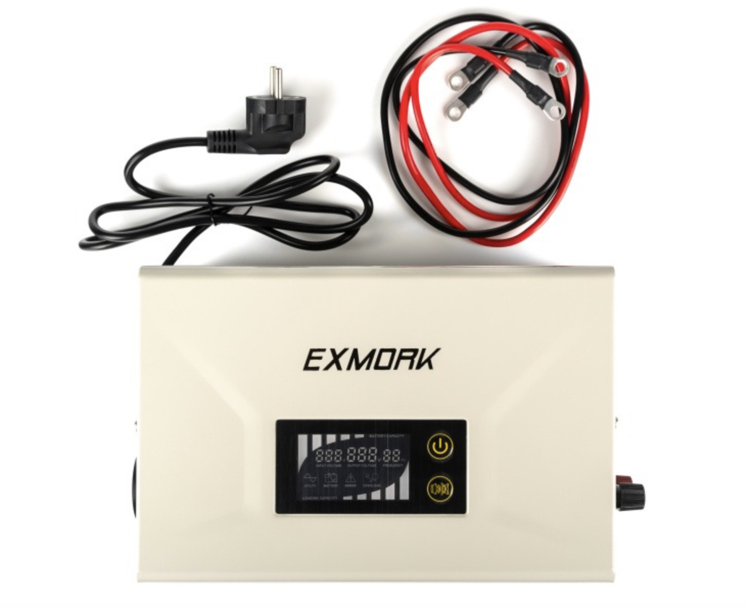 ИБП для котла Exmork NB-500 ВА/300 Вт / Интерактивный ИБП для котла, циркуляционного насоса / чистый синус — изображение 2