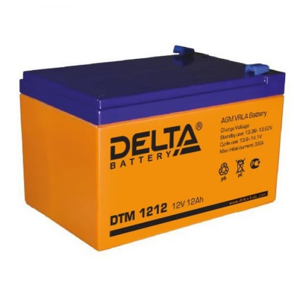Аккумуляторная батарея Delta DTM 1212 — изображение 2