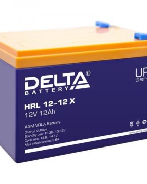 Аккумуляторная батарея Delta HRL 12-12 X
