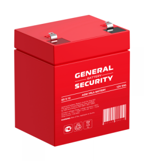 Аккумуляторная батарея General Security GS5-12