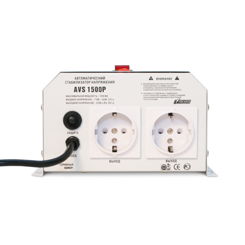 Стабилизатор POWERMAN AVS 1500P — изображение 3