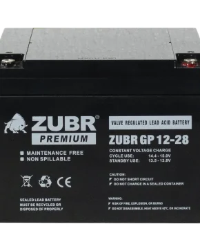 Аккумуляторная батарея для ИБП ZUBR GP12-28 12V28Ah