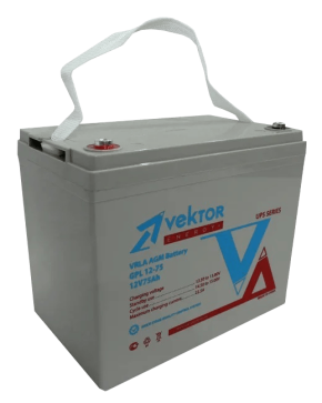Аккумуляторная батарея Vektor GPL 12-75