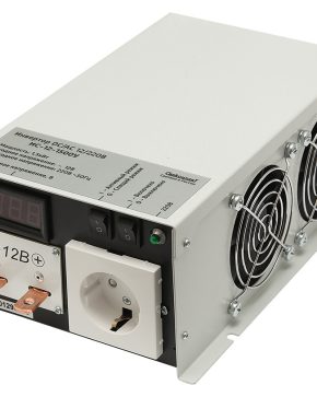 ИС-12-1500У инвертор, преобразователь напряжения DC/AC, 12В/220В, 1500Вт