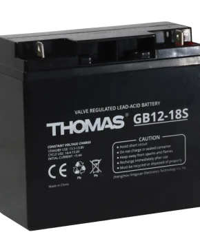 Аккумуляторная батарея для ИБП Thomas GB12-18S 12V18Ah