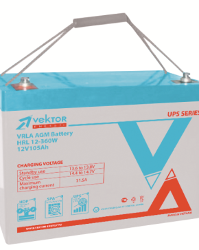 Аккумуляторная батарея Vektor HRL 12-360W