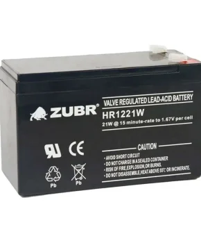 Аккумуляторная батарея для ИБП ZUBR HR12-21W 12V5Ah