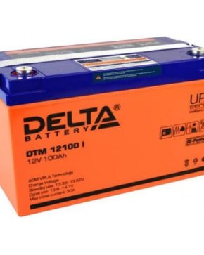 Аккумуляторная батарея Delta DTM 12100 I