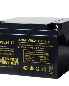 Аккумуляторная батарея General Security GSL26-12