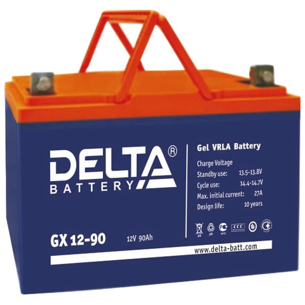 Аккумуляторная батарея Delta GX 12-90 — изображение 2