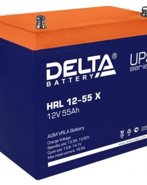 Аккумуляторная батарея Delta HRL 12-55 X