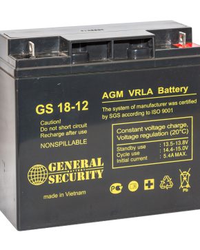 Аккумуляторная батарея General Security GS18-12