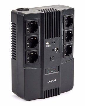ИБП SKAT-UPS 800 AI, универсальный источник бесперебойного питания МИНПРОМТОРГ