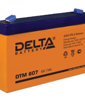 Аккумуляторная батарея Delta DTM 607