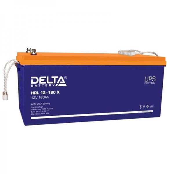 Аккумуляторная батарея Delta HRL 12-180 X — изображение 2