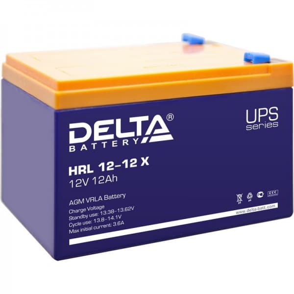 Аккумуляторная батарея Delta HRL 12-12 X — изображение 2