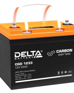 Аккумуляторная батарея Delta CGD 1233 (12V / 33Ah)