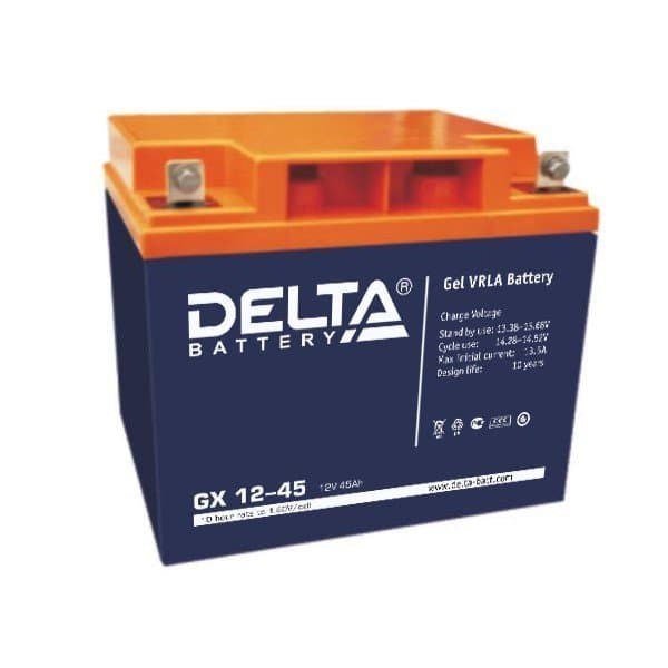 Аккумуляторная батарея Delta GX 12-45 — изображение 2