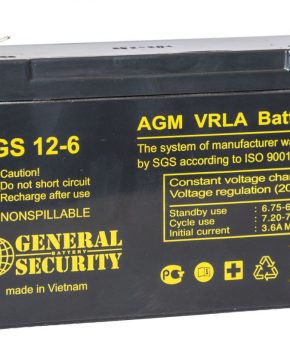 Аккумуляторная батарея General Security GS12-6