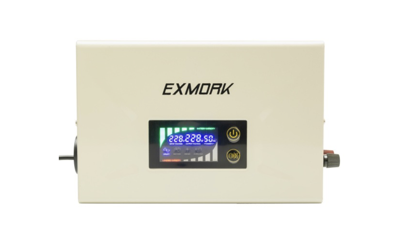 ИБП для котла Exmork NB-500 ВА/300 Вт / Интерактивный ИБП для котла, циркуляционного насоса / чистый синус — изображение 15