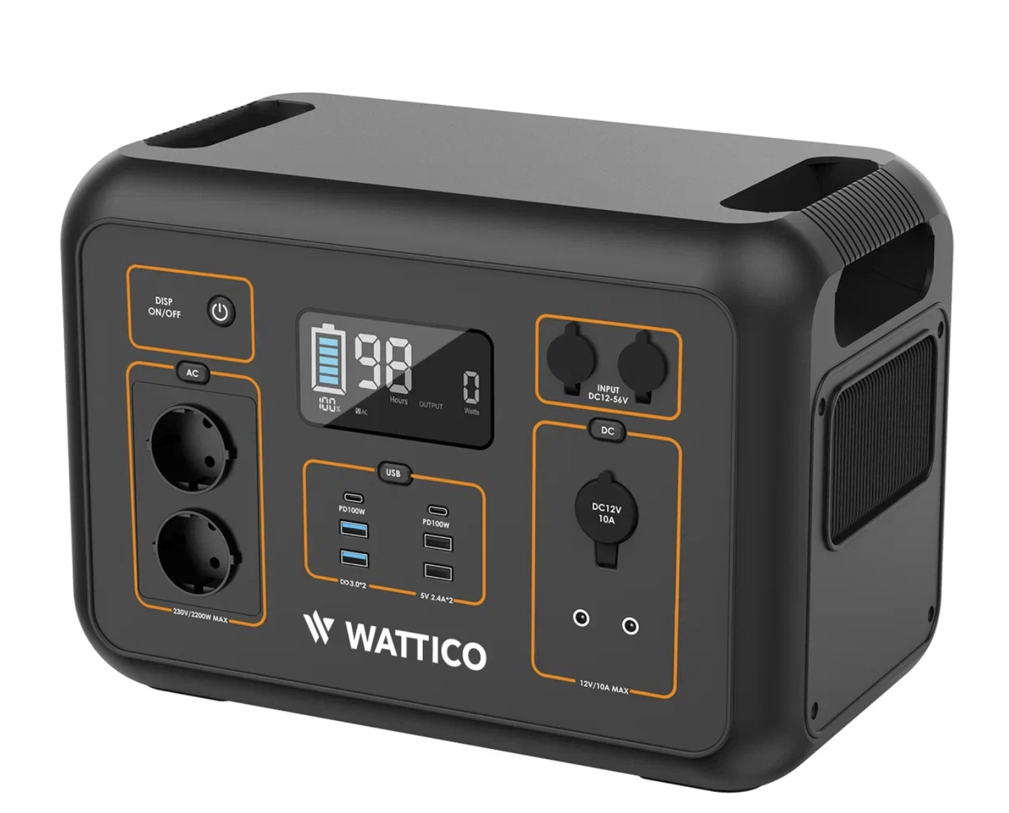 Портативная электростанция Wattico Home 2200 PRO — изображение 2