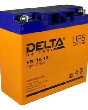 Аккумуляторная батарея Delta HRL 12-18