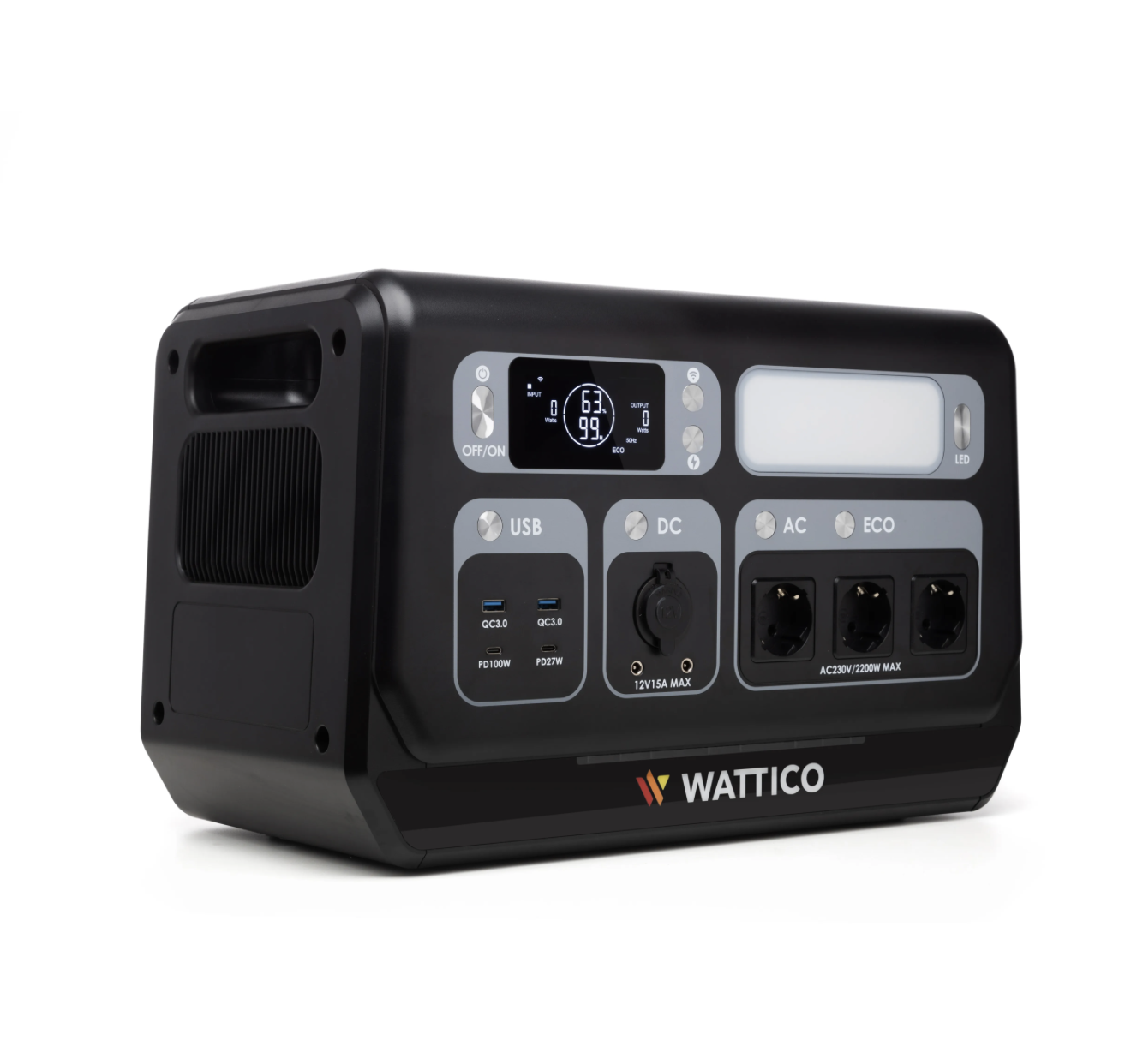 Портативная электростанция WATTICO HOME 2200 MAX — изображение 4