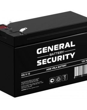 Аккумуляторная батарея General Security GSL9-12